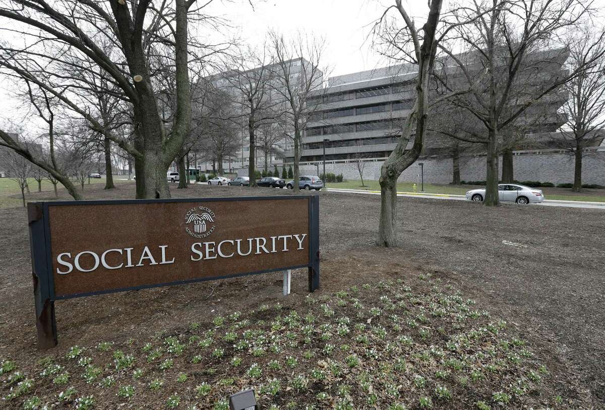 FILE - In this Jan. 11, 2013 file photo, the Social Security Administration’s main campus is seen in Woodlawn, Md. Social Security overpaid disability beneficiaries by nearly $17 billion over the past decade, a government watchdog said Friday, raising alarms about the massive program just as it approaches the brink of insolvency. Many payments went to people who earned too much money to qualify for benefits, or to those no longer disabled. Payments also went to people who had died or were in prison.