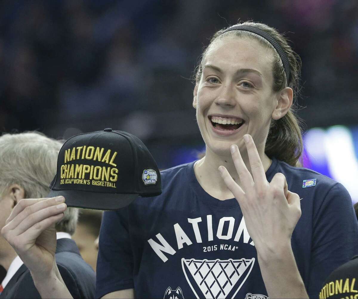 After winning a third-straight NCAA title with UConn, Breanna Stewart is now focusing on playing for the U.S. National Team.
