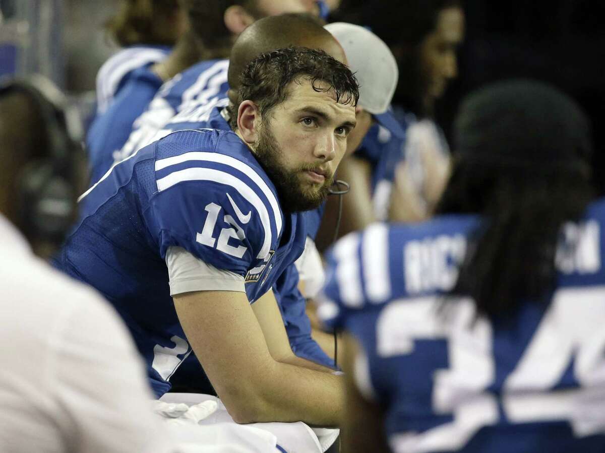 Indianapolis quarterback Andrew Luck and the Colts will take on the Cincinnati Bengals in an AFC wild card matchup.