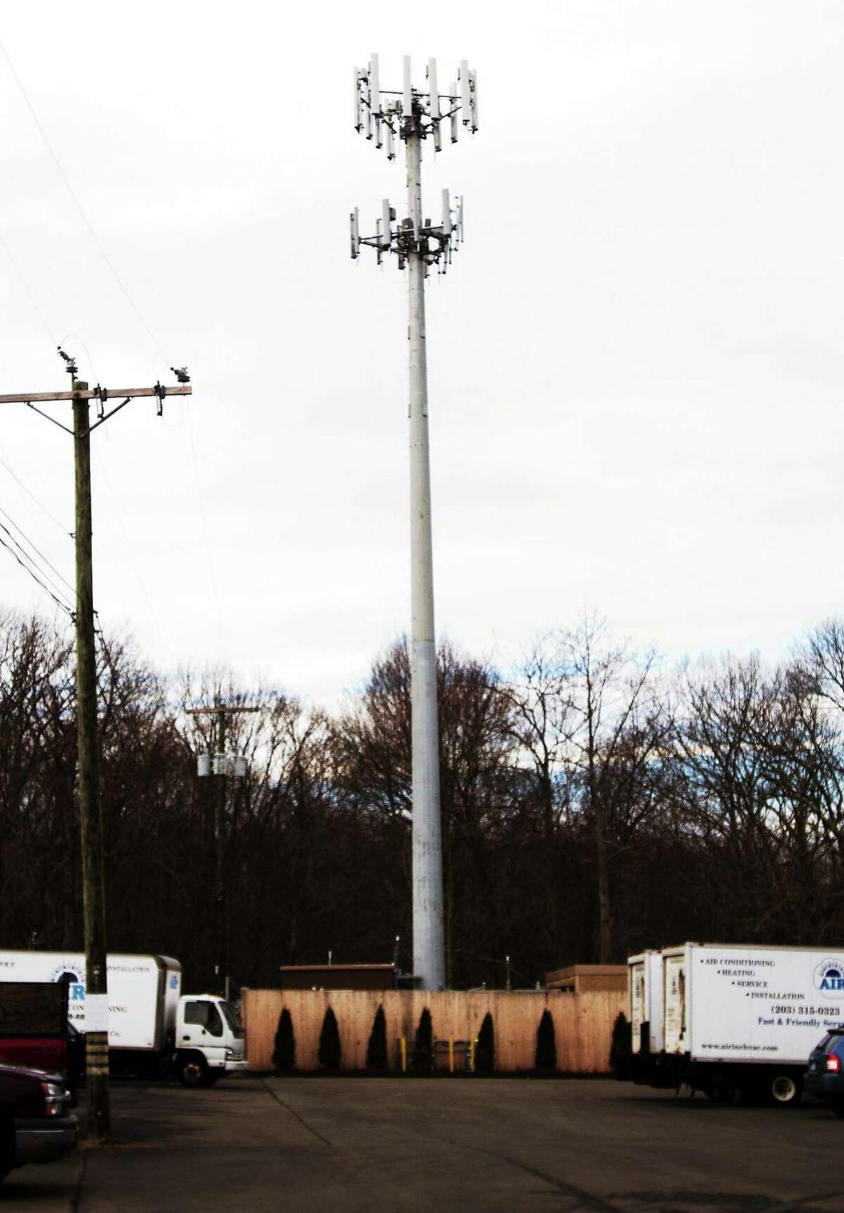 Cell phone tower off of Short Beach Rd., in Branford 12/30.