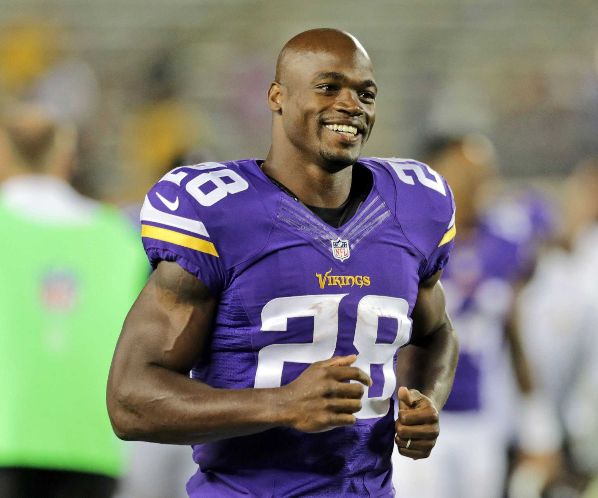 Adrian Peterson finding a new normal with Vikings