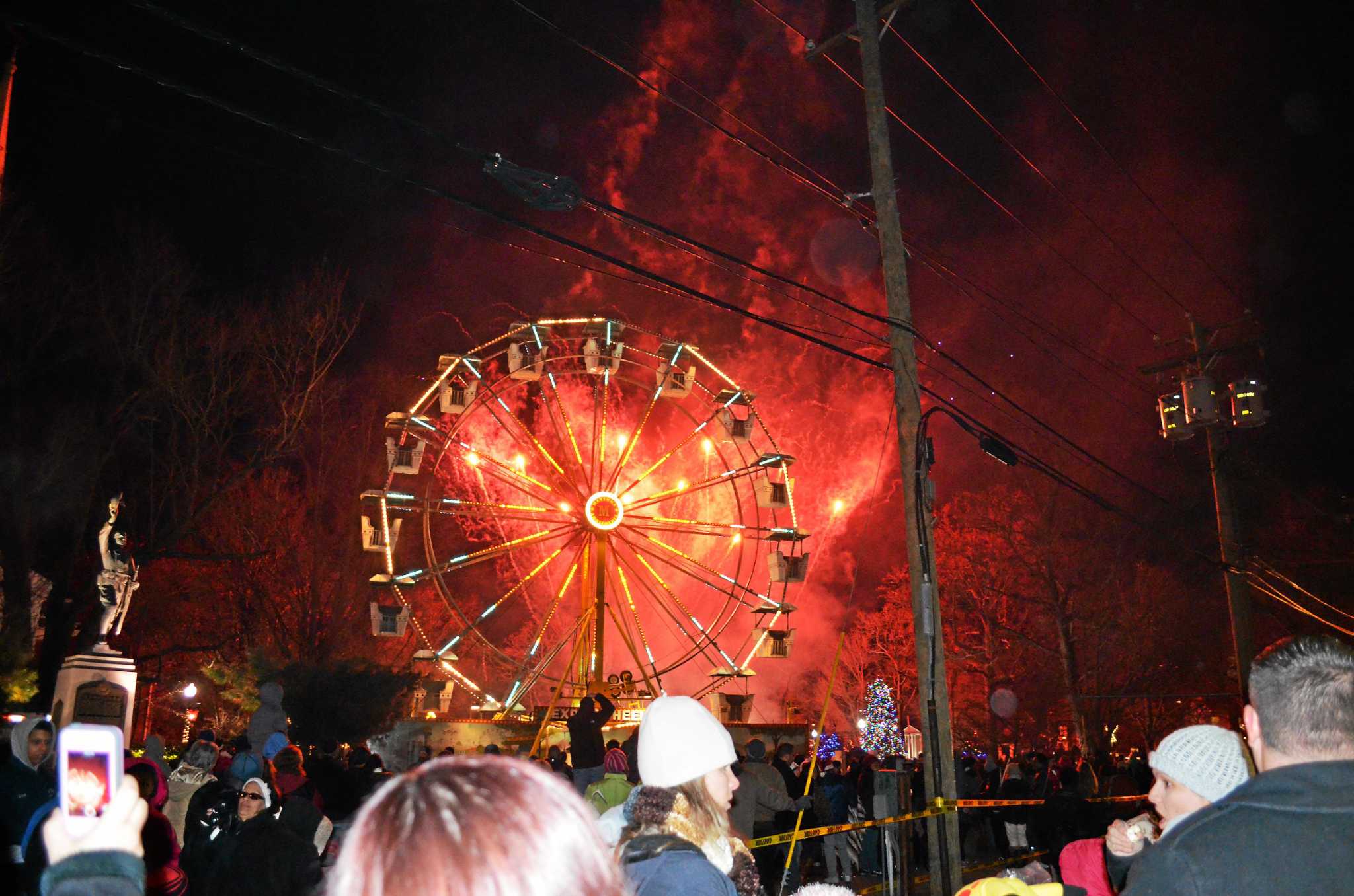 West Haven tree lighting features Santa, fireworks