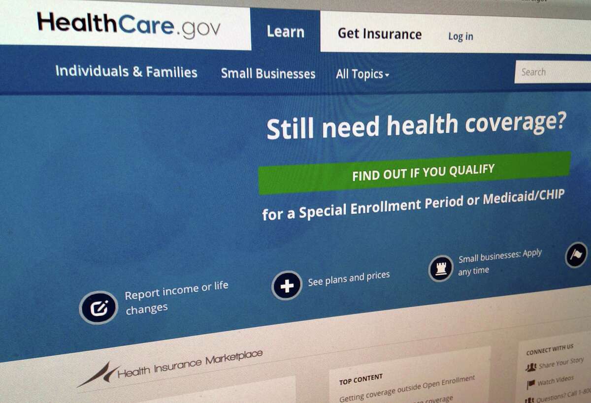 This Sept. 15, 2014 shows part of the HealthCare,gov Website in Washington. The government’s own watchdogs say they tried to hack into HealthCare.gov earlier this year and found what they termed a critical vulnerability.