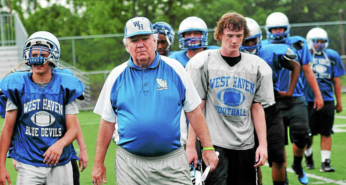 West Haven football coach Ed McCarthy has yet to submit a letter of resignation.