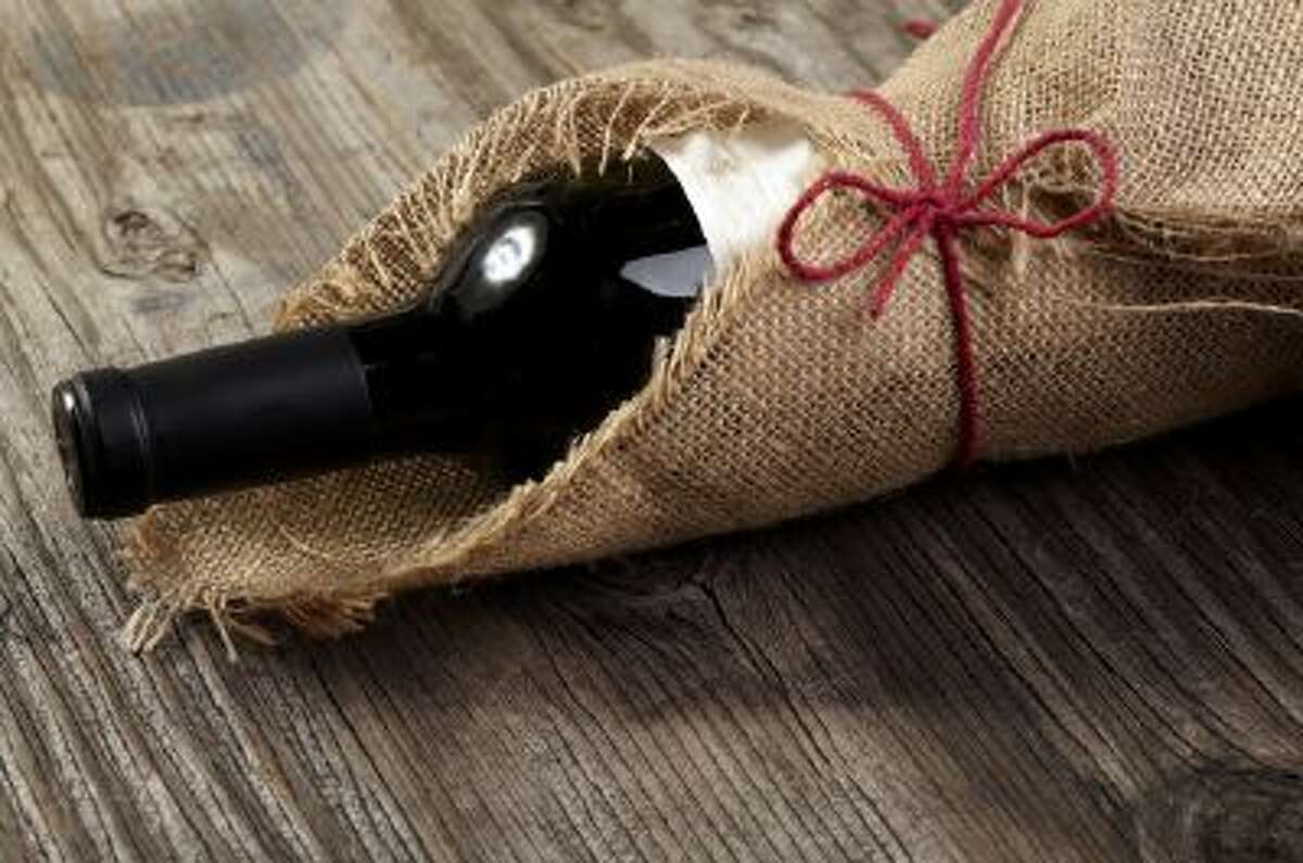 A bottle of wine makes for a classy, tasteful gift.