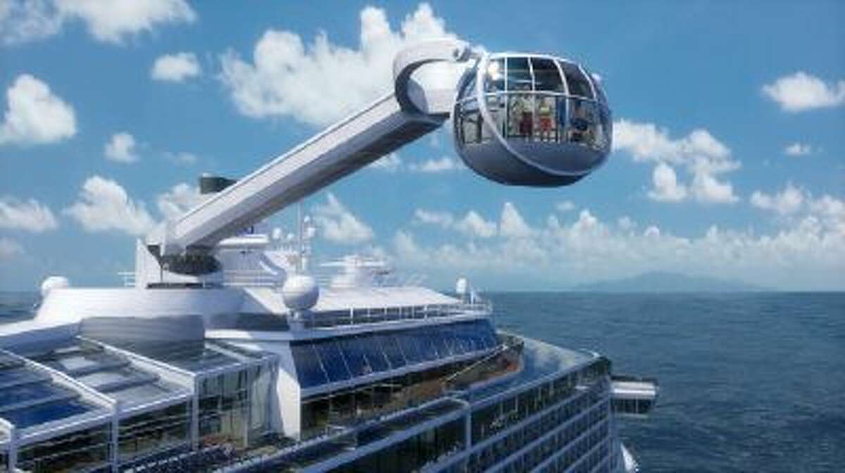 This computer-generated image provided by the Royal Caribbean International cruise line shows its forthcoming ship, Quantum of the Seas. Quantum is expected to launch in November and is one of the cruise industry's most highly anticipated ships of 2014.