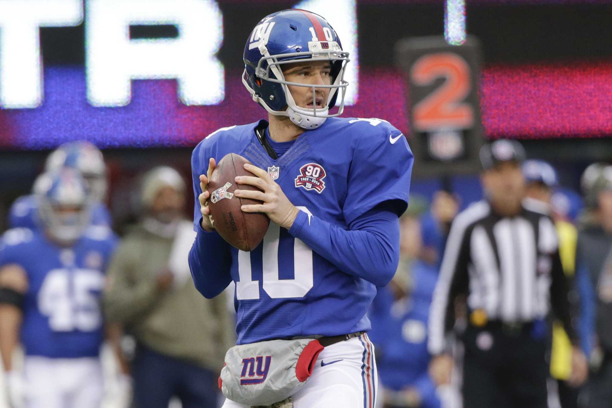 New York Giants: Eli Manning Grooms Young Receivers