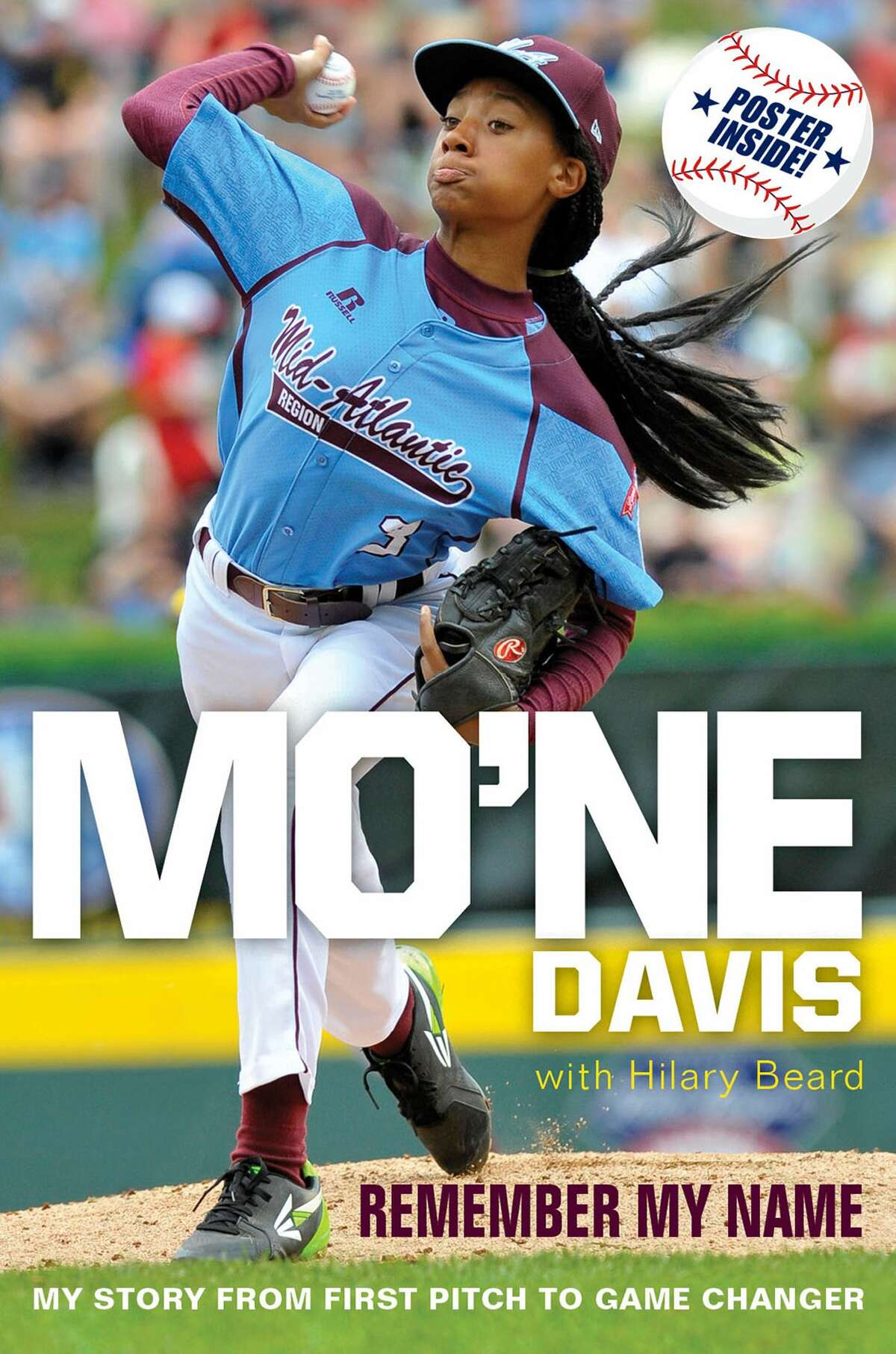 This undated photo provided by publisher Harper Collins shows the cover of the book “Mo’ne Davis: Remember My Name.” Harper Collins told The Associated Press that the memoir will be released next March by HarperCollins Children’s Books.
