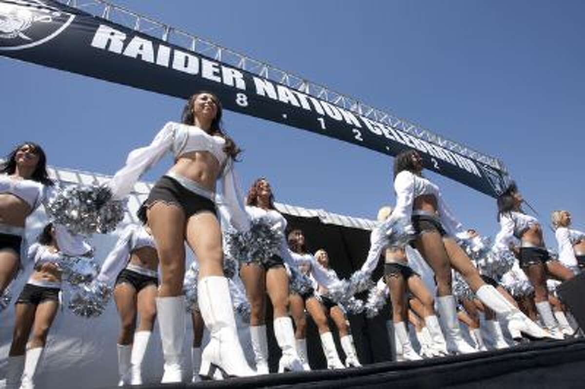 The Oakland Raiders are being sued by their cheerleading squad