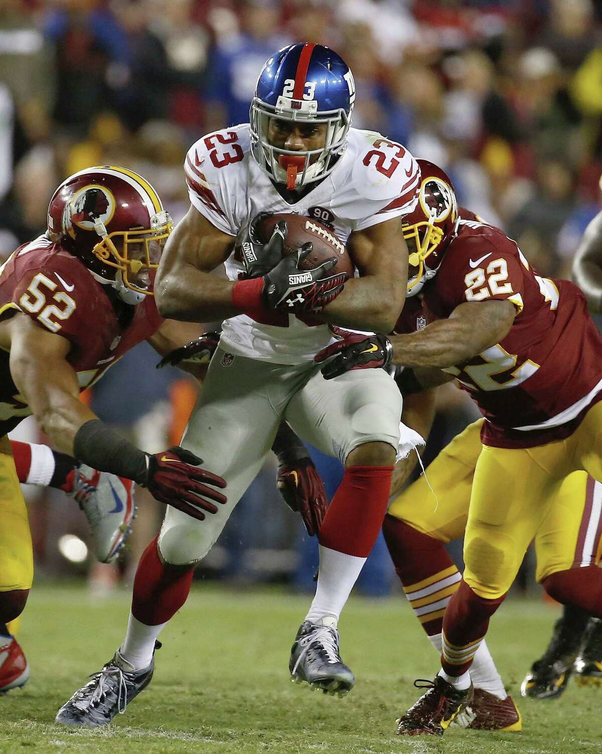 New York Giants running back Rashad Jennings is expected to play against the San Francisco 49ers.