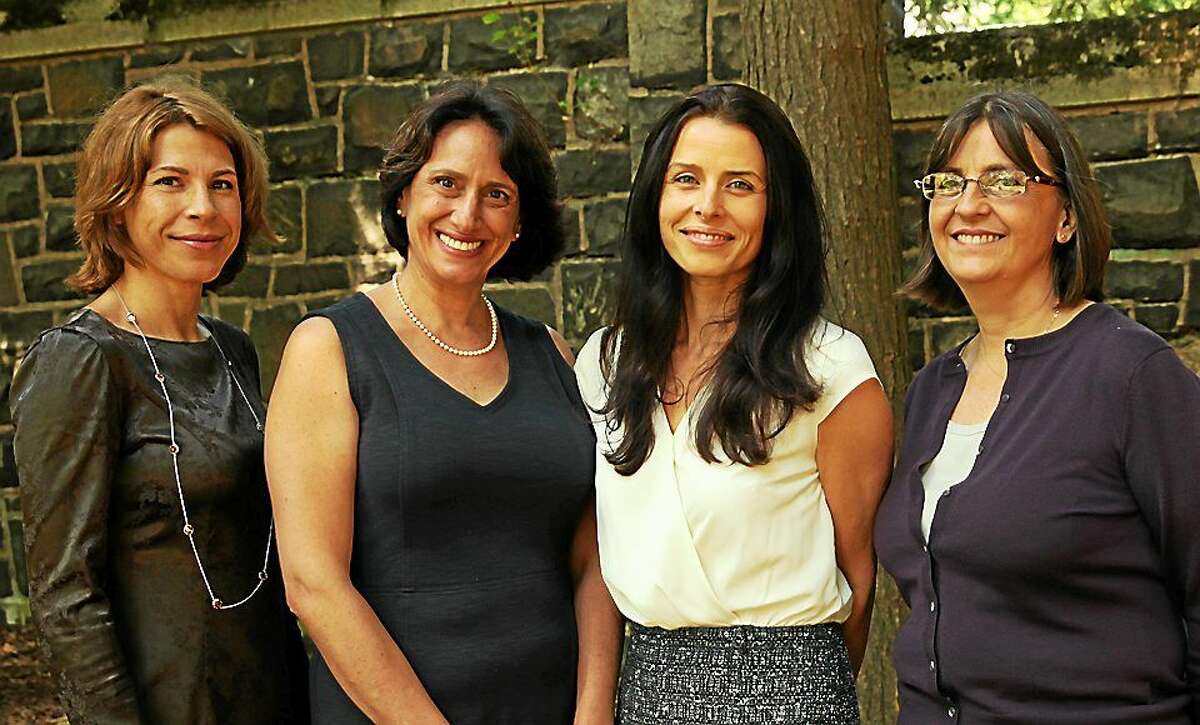 The Rudd Center’s faculty, left to right, Tatiana Andreyeva, Director Marlene Schwartz, Rebecca Puhl and Jennifer Harris.