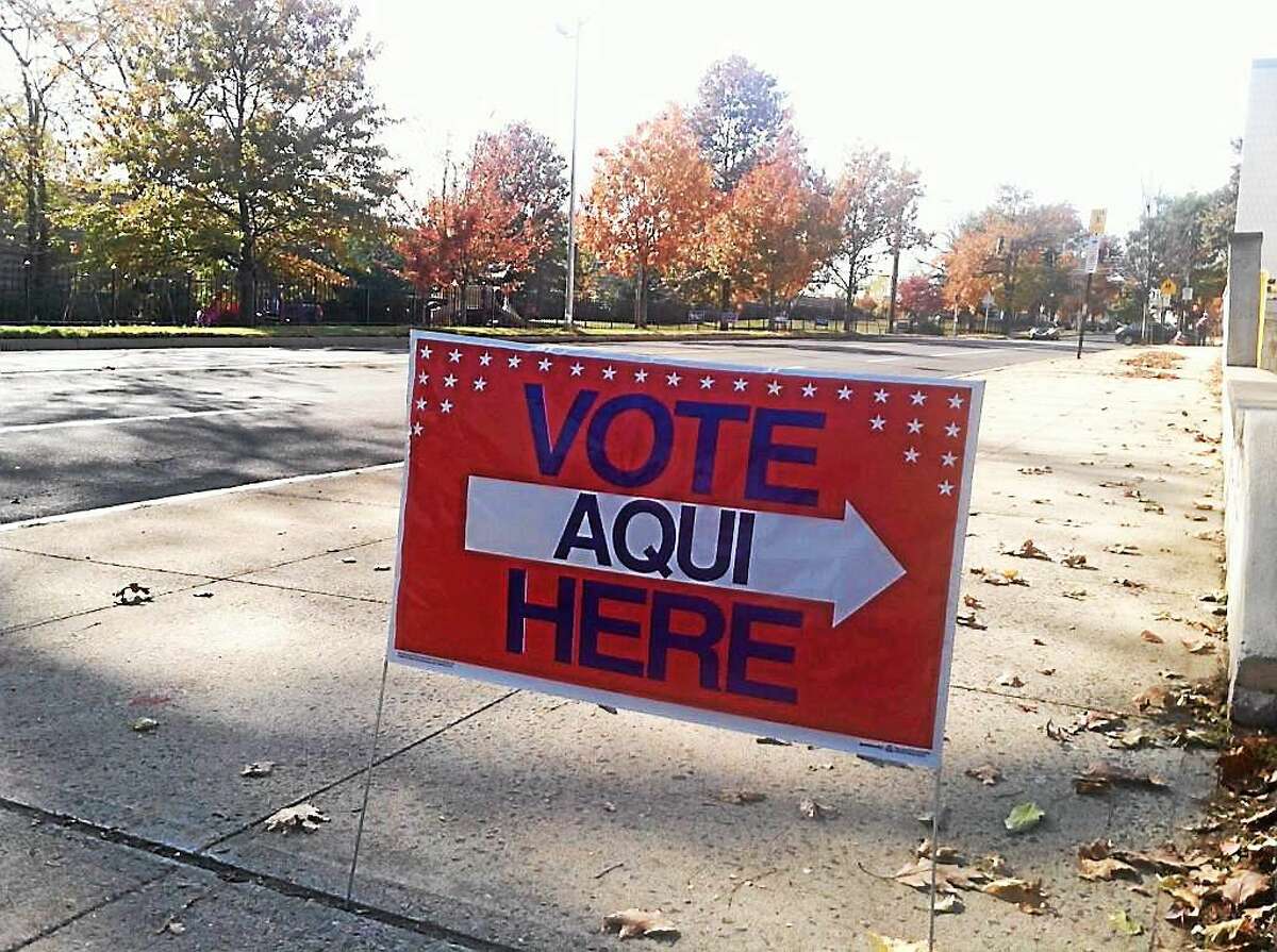 A steady stream of voters reported in New Haven's Ward 6. Helen Bennett - New Haven Register