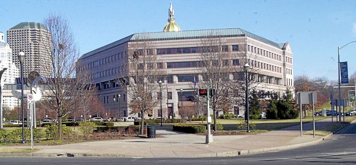 The Legislative Office Building in Hartford.