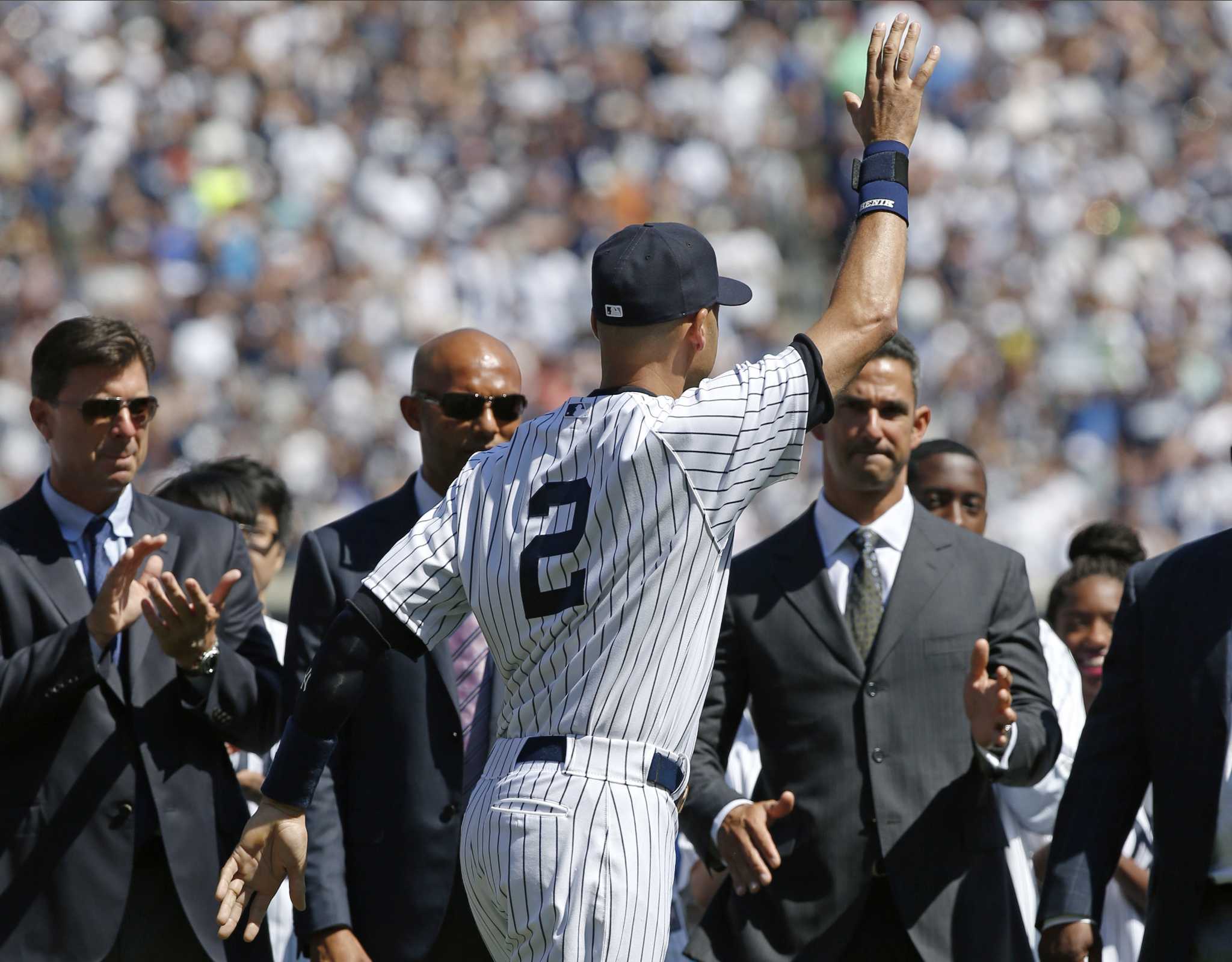 Highlights of Jorge Posada's pregame ceremony at Yankee Stadium