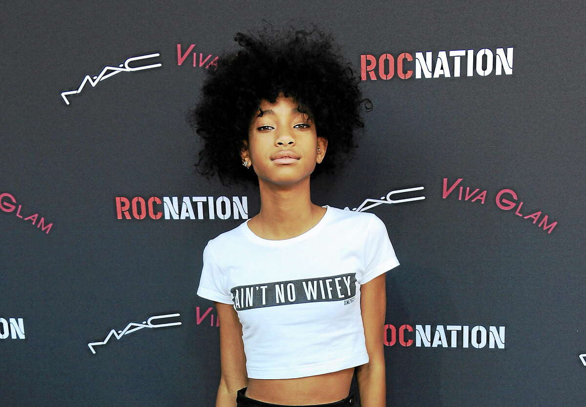 Willow Smith arrives at the Roc Nation 2014 Pre-Grammy Brunch Celebration on Friday, Jan. 25, 2014, in Los Angeles.