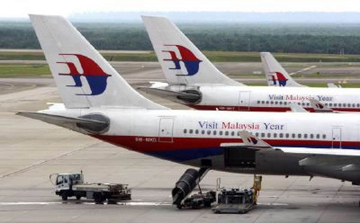 Malaysian Airlines planes.