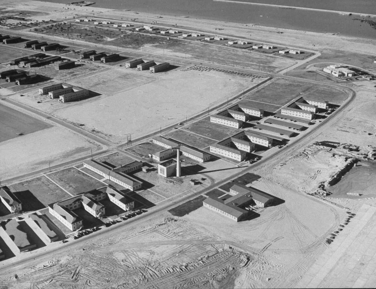 Vintage World War II photos show Texas military base preparing for war