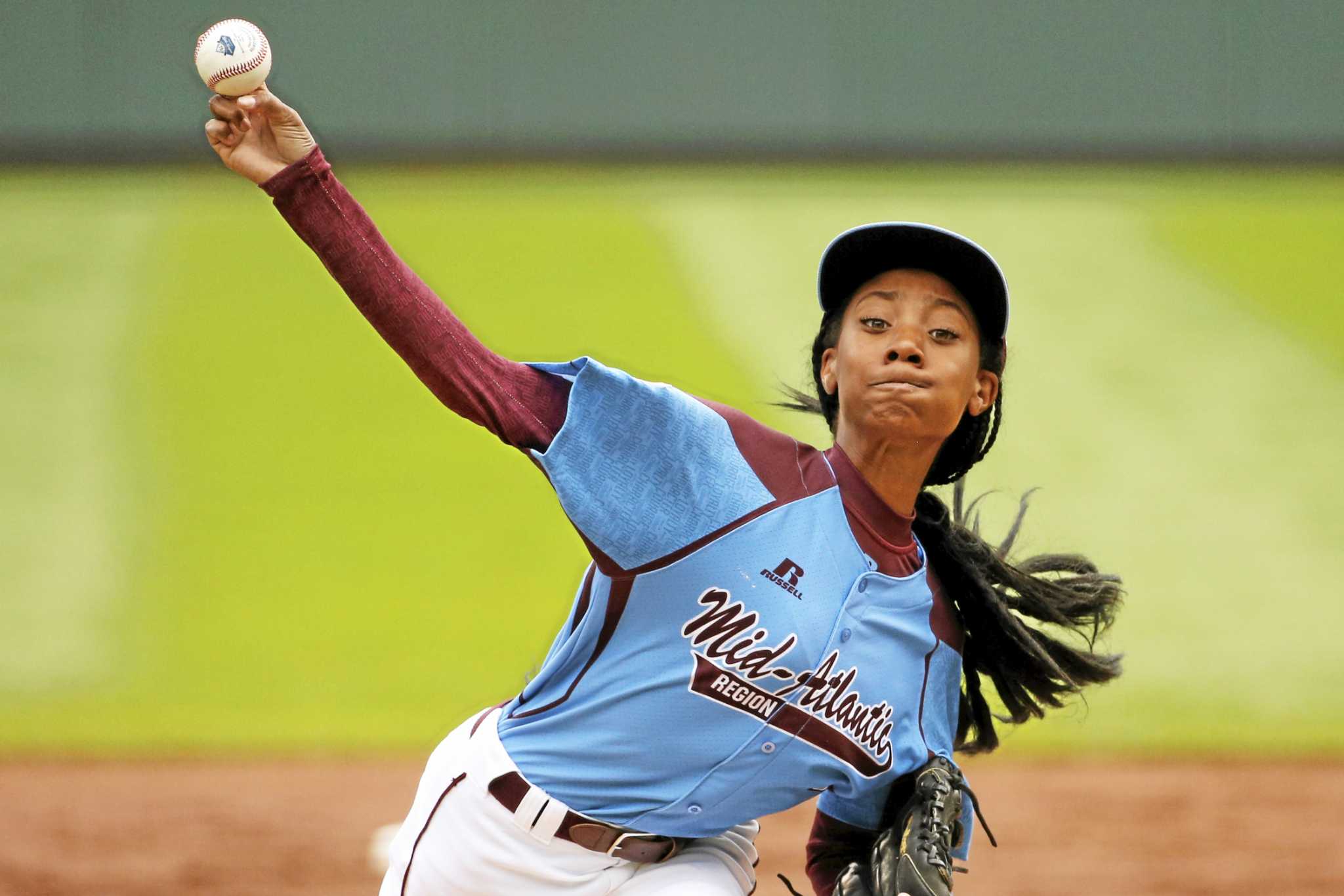 Mo'ne Davis on the cover of the Philadelphia Weekly