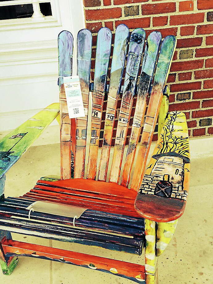 Milford Chair Ity Auction Features Adirondack Chairs By Kids To