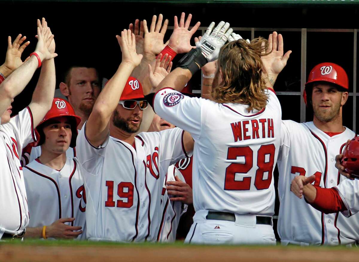 Jayson Werth and the Washington Nationals are the No. 1 team in the first Register Rankings of the season.