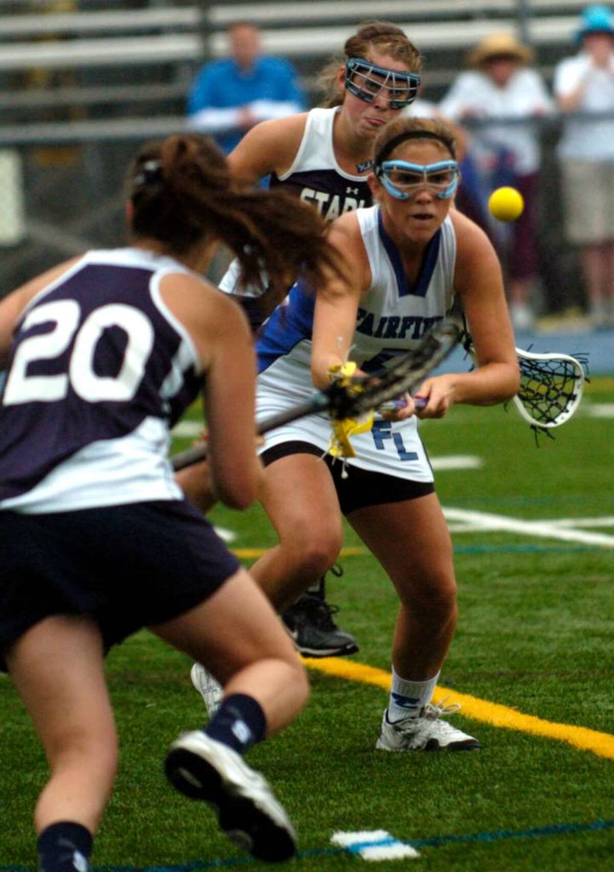 Larson leads Fairfield Ludlowe to first girls lacrosse title