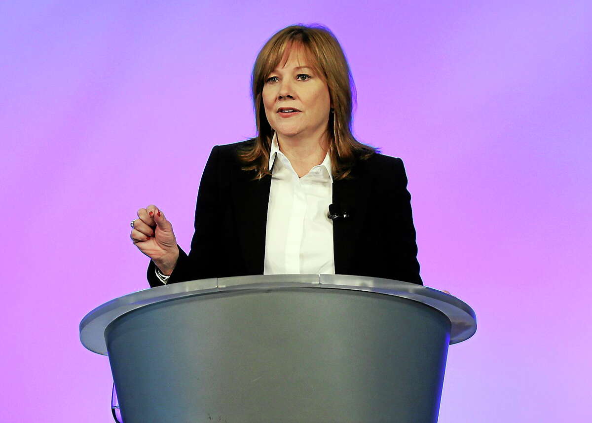 General Motors CEO Mary Barra addresses employees at the automaker’s vehicle engineering center in Warren, Mich. on June 5, 2014. Barra said 15 employees have been fired and five others have been disciplined over the company’s failure to disclose a defect with ignition switches that is now linked to at least 13 deaths.