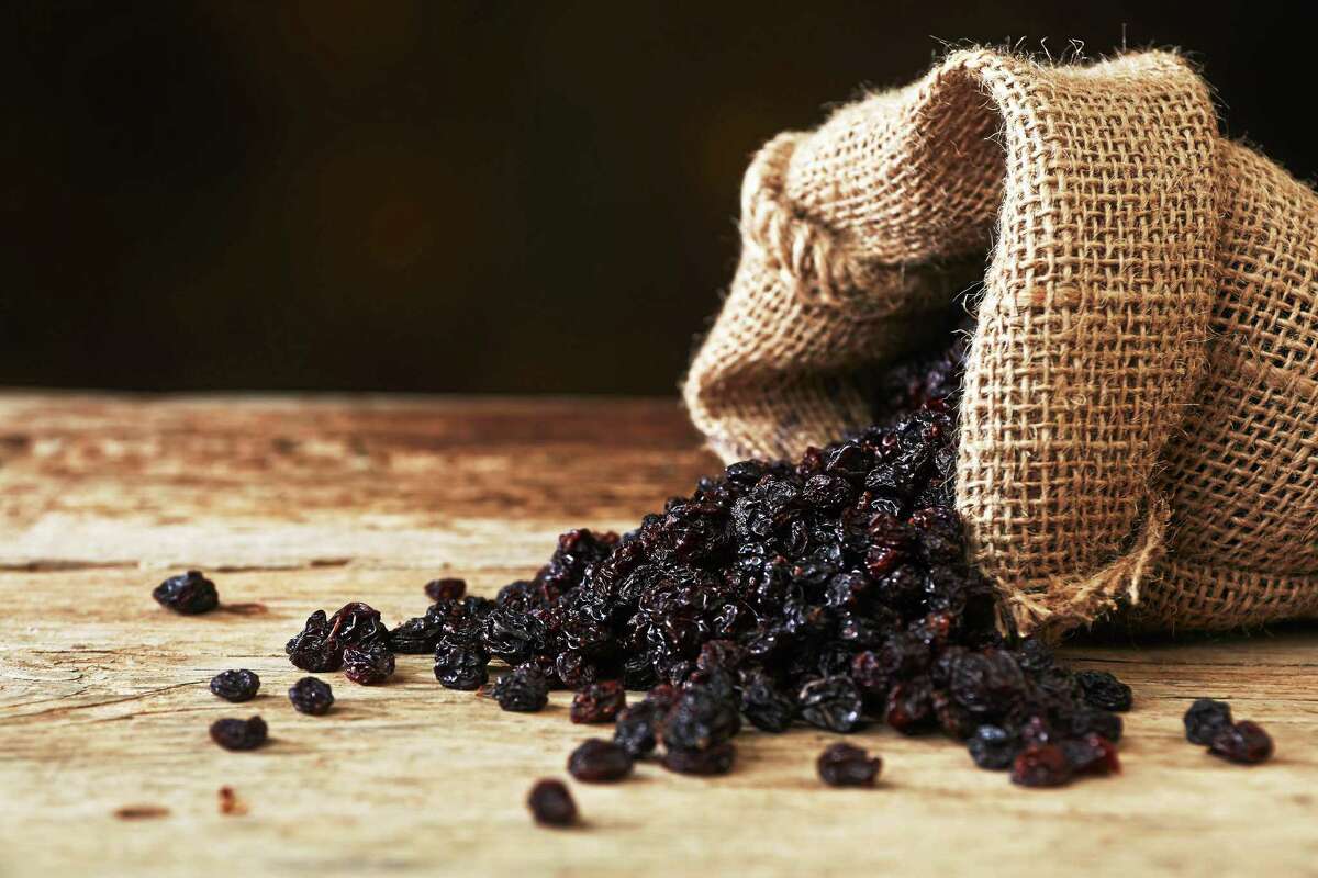 Raisins pack dietary fiber, potassium and some antioxidants