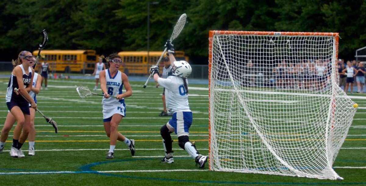 Larson leads Fairfield Ludlowe to first girls lacrosse title