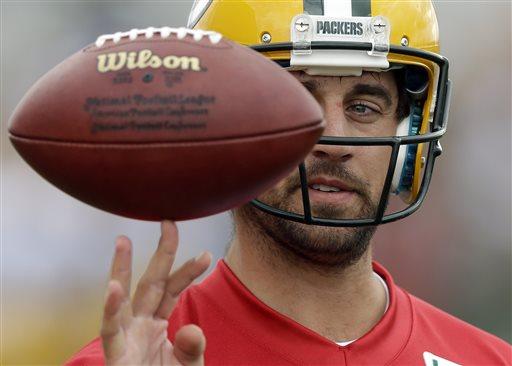 NFL star Aaron Rodgers says 'being a father' is his 'next great challenge'  - ABC News