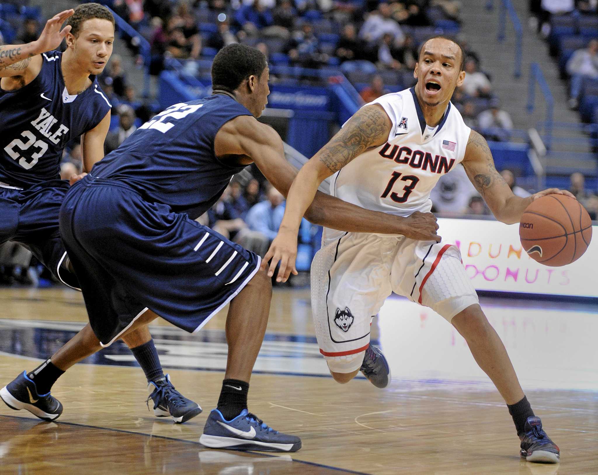 UConn men hosts Boston University Friday at Gampel Pavilion