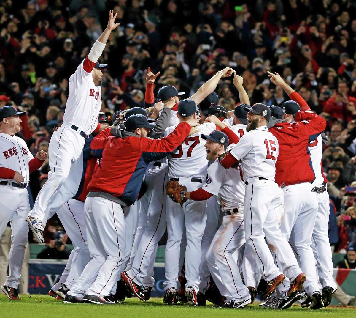Red Sox win World Series at Fenway for first time since 1918
