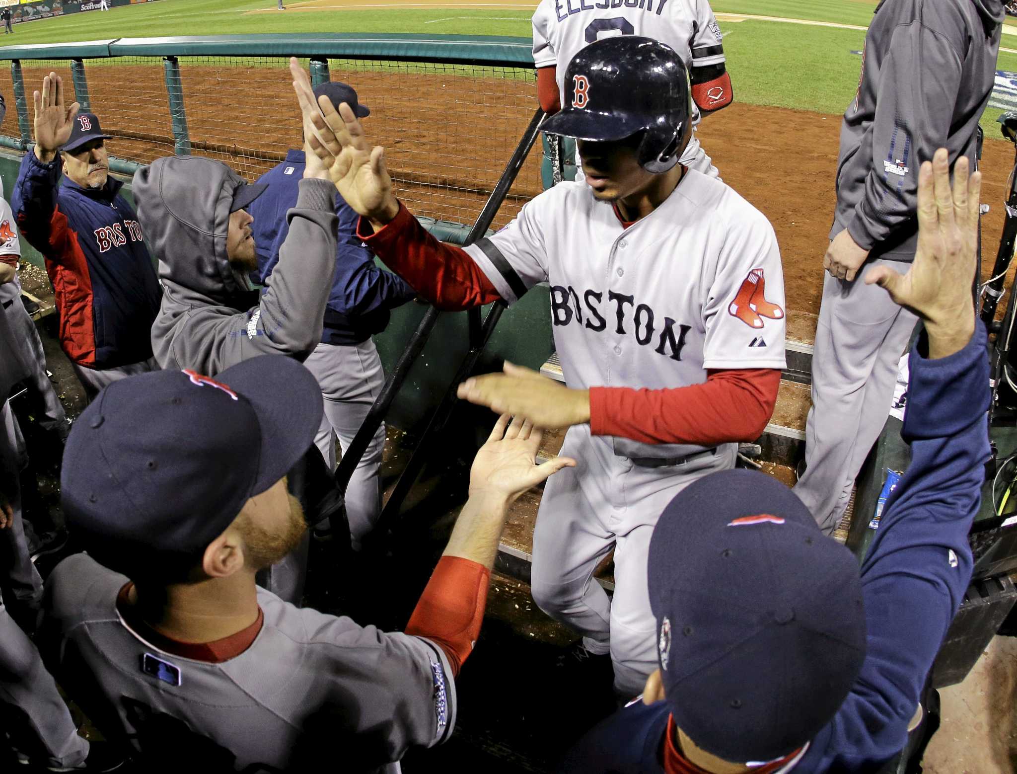 Xander Bogaerts' RBI groundout, 05/05/2023