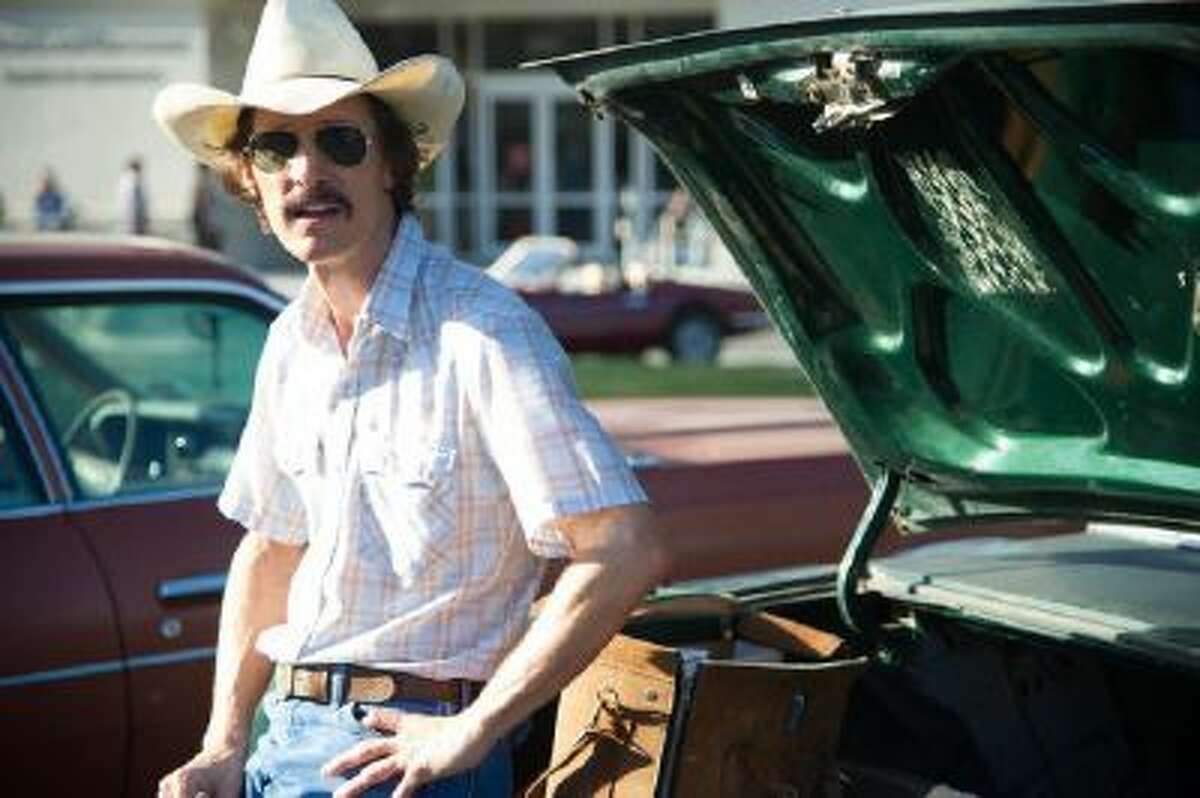 Matthew McConaughey as Ron Woodroof in 'Dallas Buyers Club.'