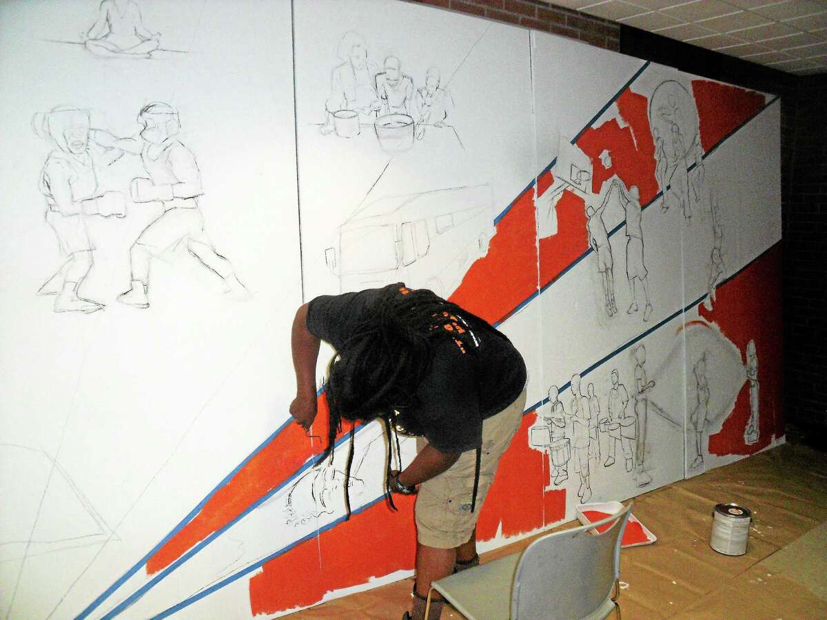 New Haven mural helps Access Health CT raise awareness and positivity