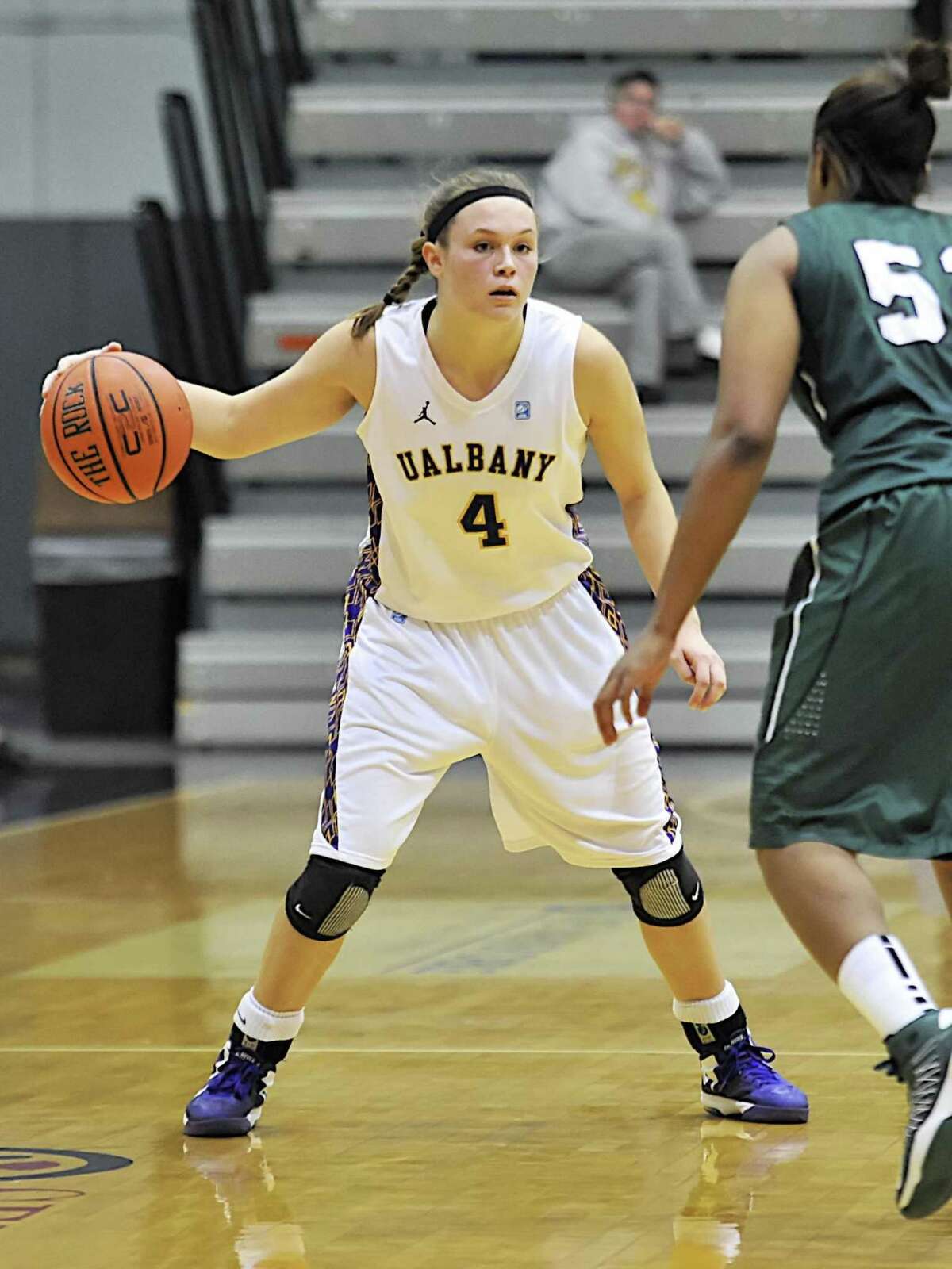 Torrington alum and current University at Albany guard Sarah Royals made history by tying the single-game NCAA assists record Wednesday afternoon. University at Albany