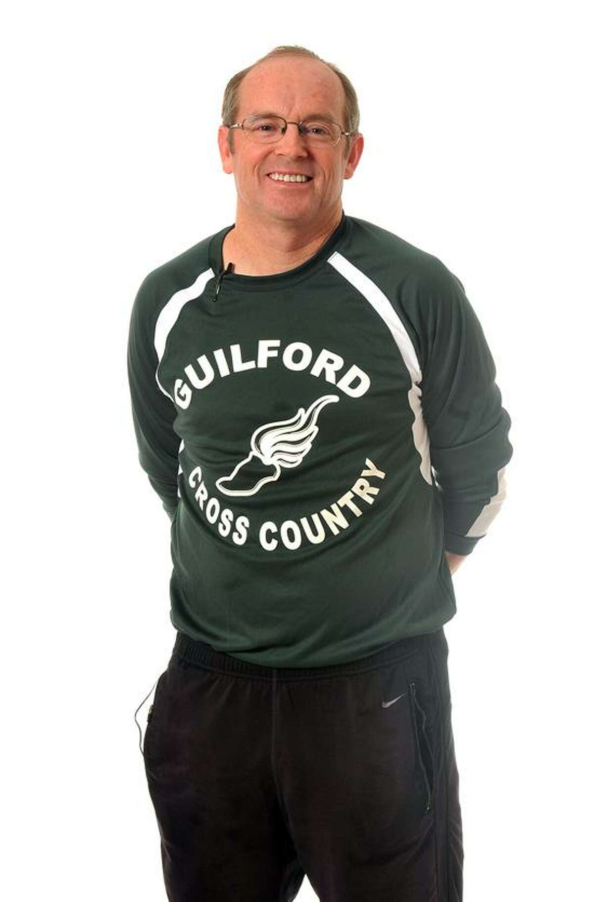 New Haven--Jim Ford, Coach Guilford High. Photo-Peter Casolino 12/04/2012