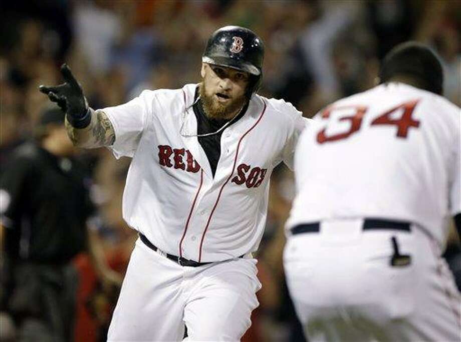 Red Sox Jonny Gomes Walk Off Homer Sinks Padres New Haven Register