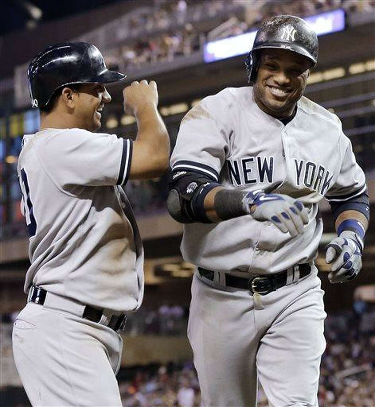 Yankees 7, Twins 6: Curtis Granderson's three homers lead New York – Twin  Cities