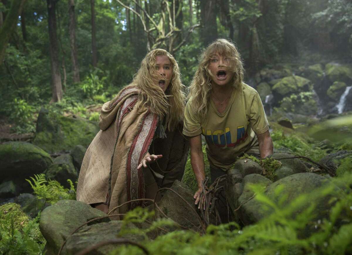 Bungle in the jungle: Goldie Hawn and Amy Schumer in “Snatched.”
