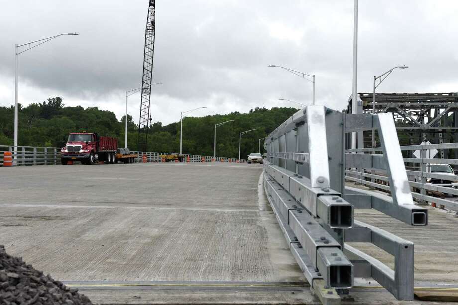 Deck of the new Rexford Bridge on Tuesday, July 25, 2017, in Niskayuna, N.Y. (Will Waldron/Times Union) Photo: Will Waldron / 20041125A