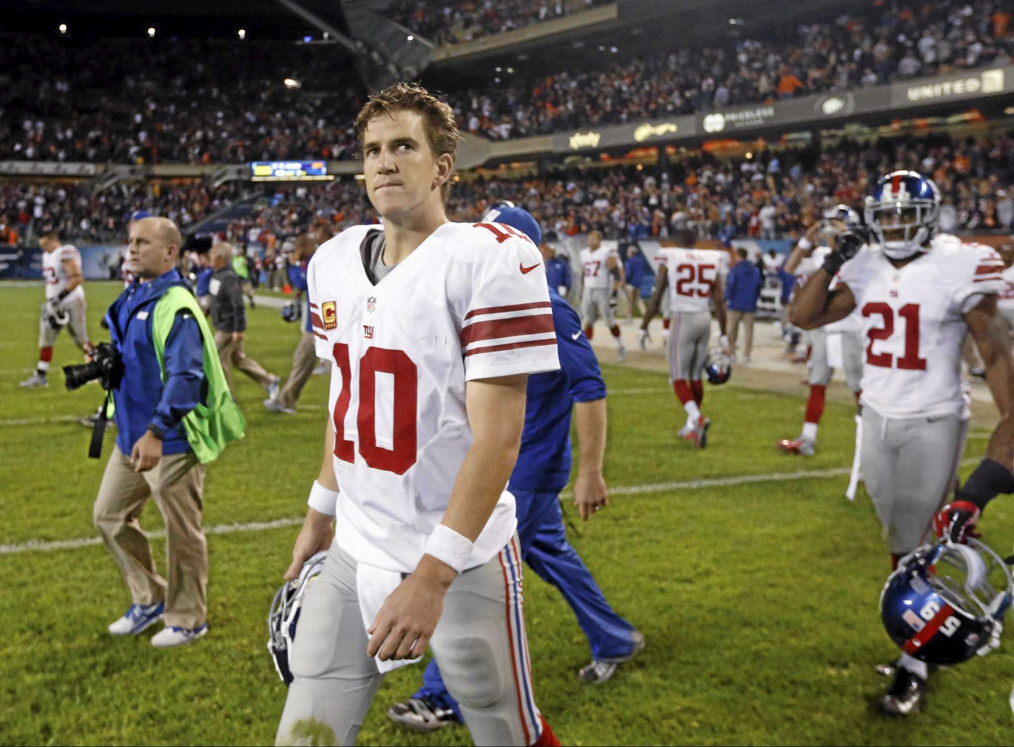 Giants vs. Bears 2013: New York falls to 0-6 