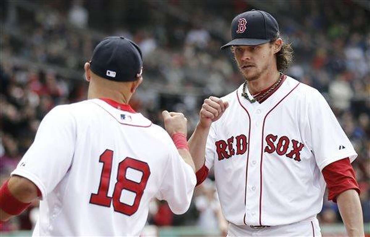Boston Red Sox starting pitcher Clay Buchholz. (AP Photo/Winslow Townson)