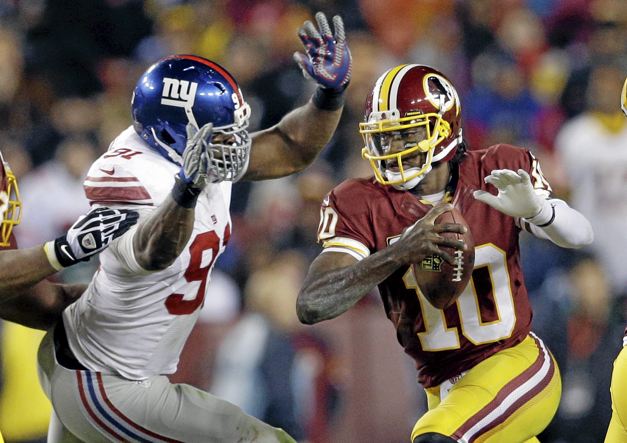 Robert Griffin III Leads Washington Redskins In Jersey Sales For