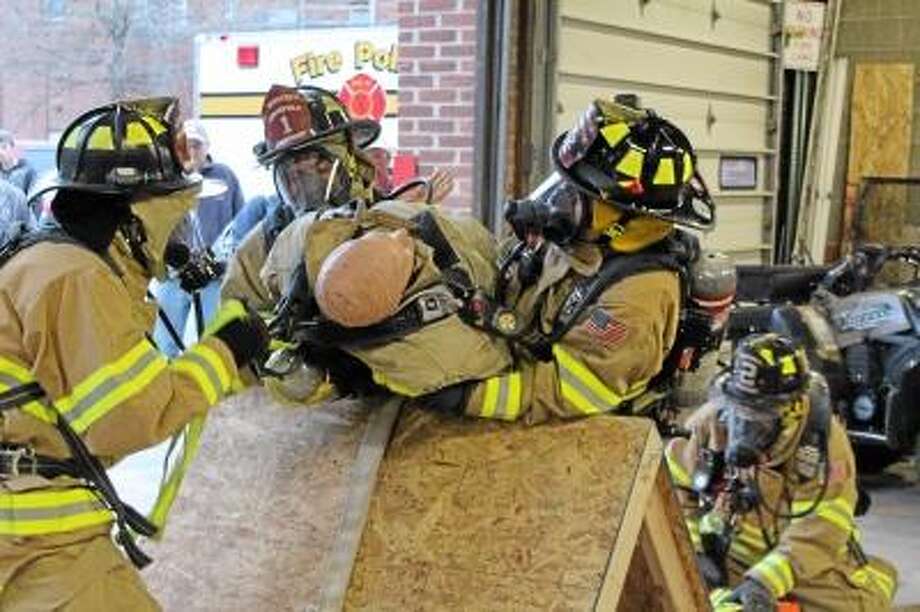 Winsted Fire Department looks for recruits at open house New Haven