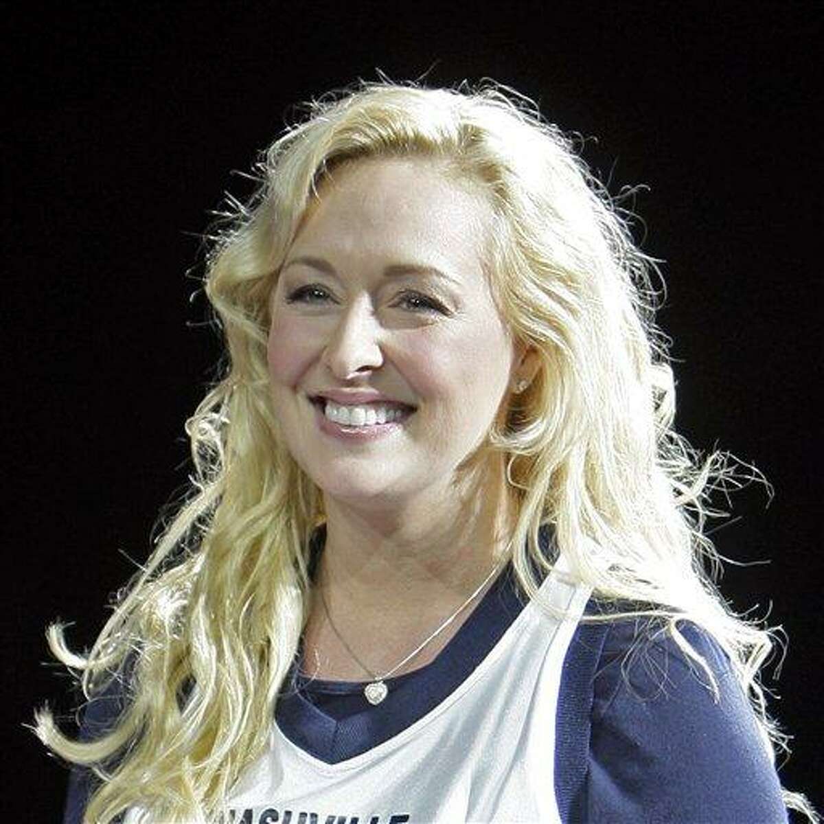 FILE - In this Nov. 14, 2008 file photo, Country singer Mindy McCready performs, in Nashville, Tenn. McCready, who hit the top of the country charts before personal problems sidetracked her career, died Sunday, Feb. 17, 2013. She was 37. (AP Photo/Mark Humphrey, File)