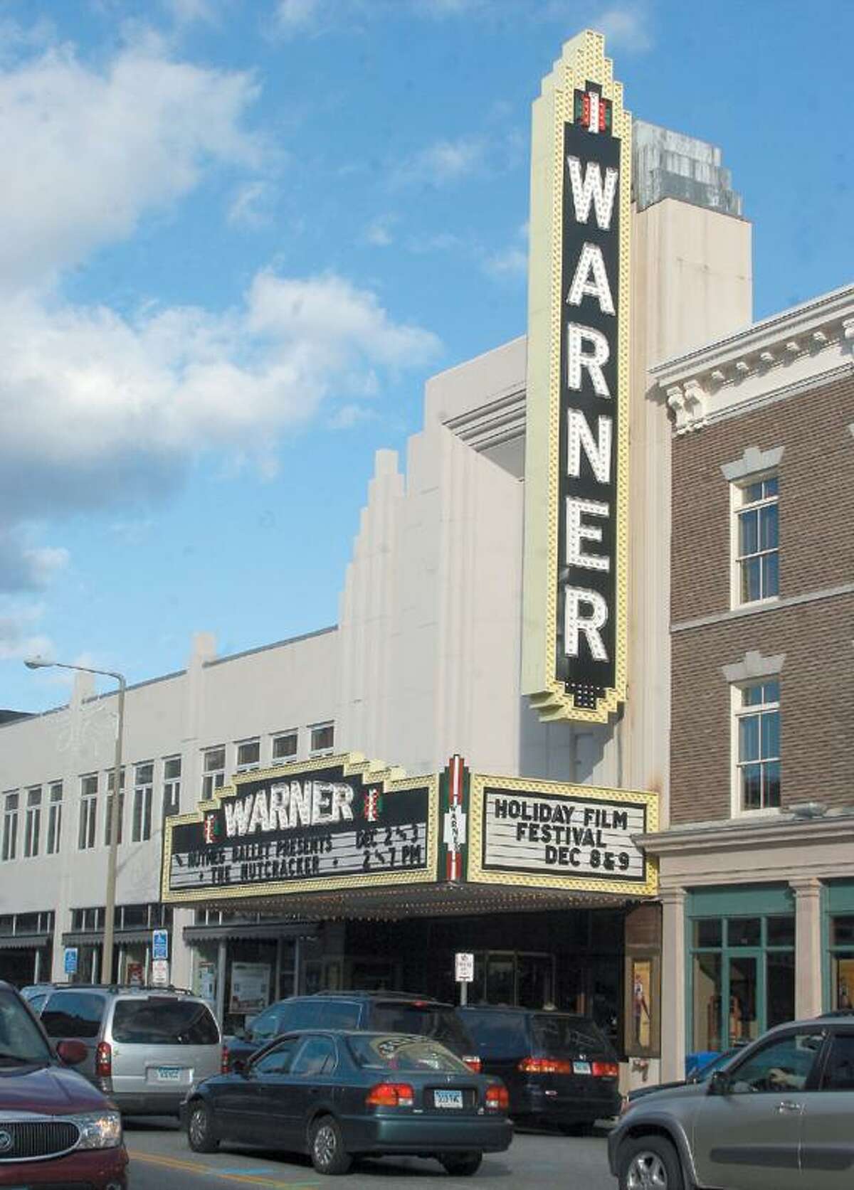 The Warner Theatre in downtown Torrington, CT.
