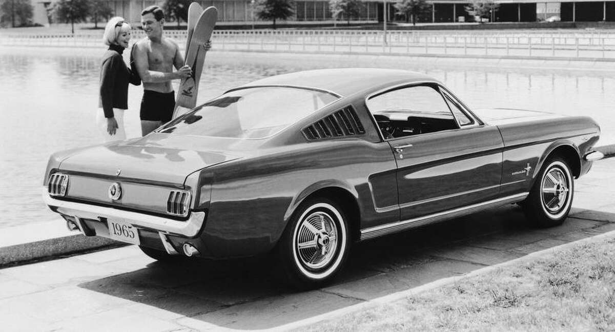Ford Mustang Fastback Model is shown Sept. 1964. (AP Photo)