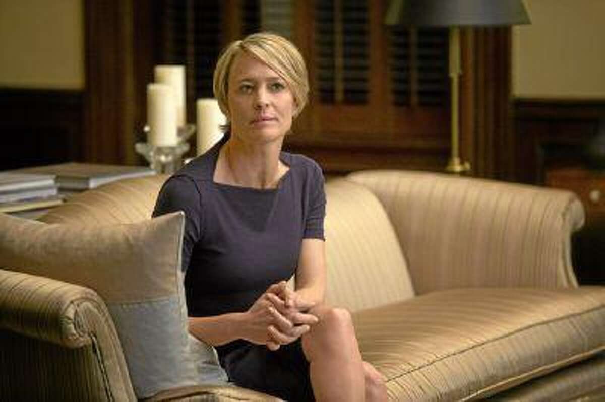 Actress Robin Wright captivates in Netflix series 'House of Cards'