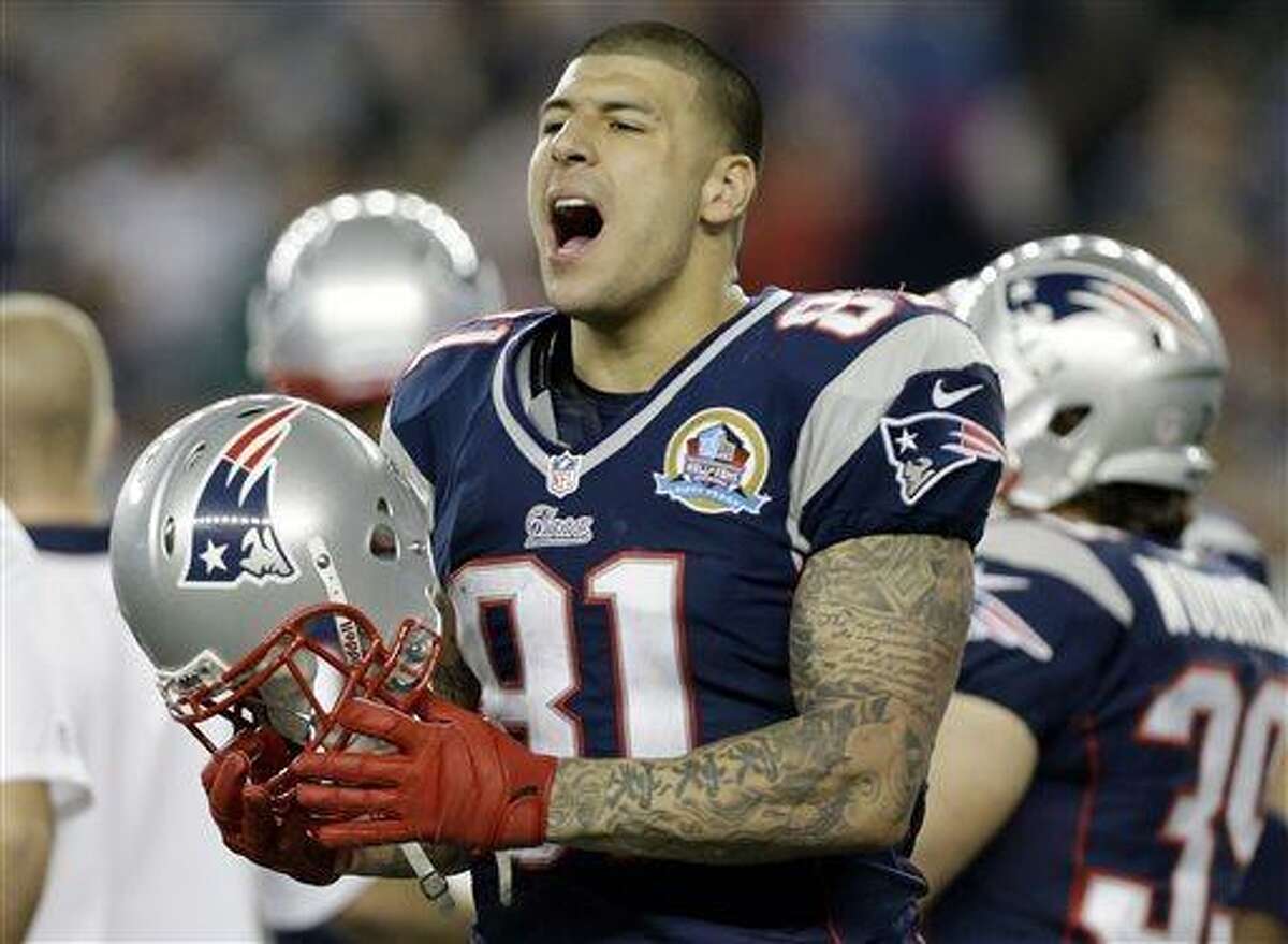 New England Patriots -- Aaron Hernandez Is Not Kid Friendly