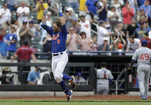 METS: Kirk Nieuwenhuis HR caps four-run rally in ninth inning to beat Cubs